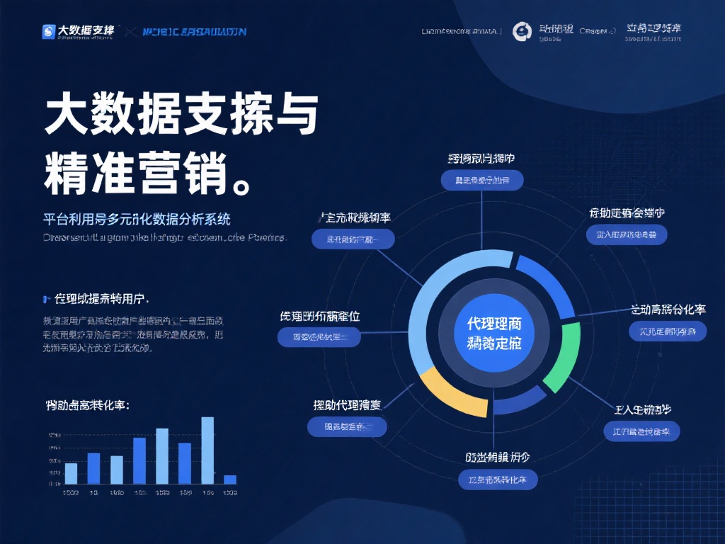 大数据支持与精准营销：平台利用全方位的数据分析系统