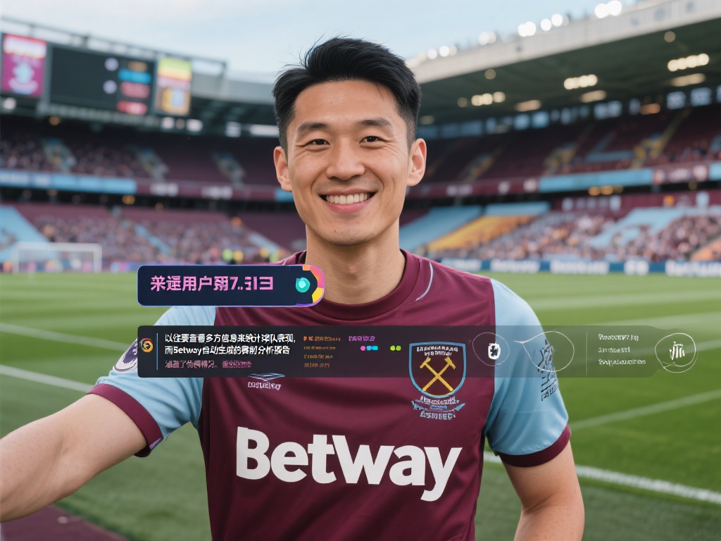 某位用户刘先生是一名狂热的英超粉丝。他加入Betw